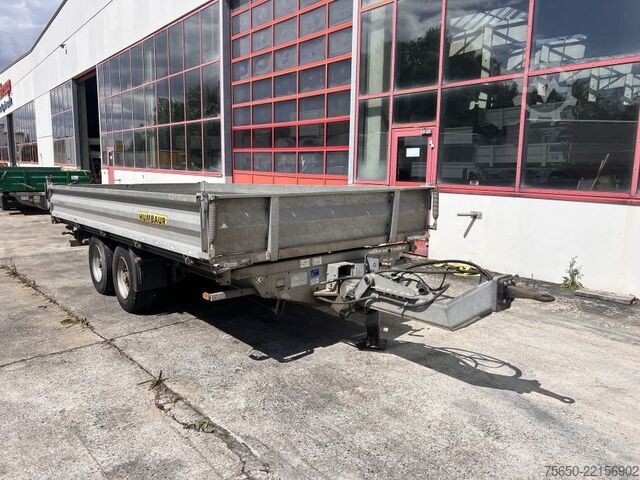 三向自卸拖车 Humbaur htk105024  Tandemkipper- Tieflader