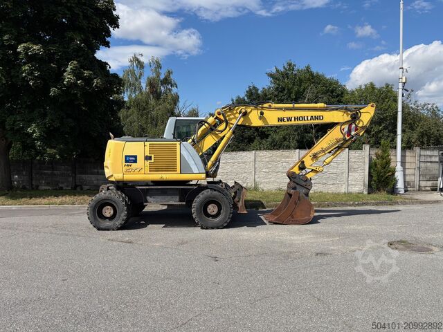 Mobile excavator New Holland MH CITY