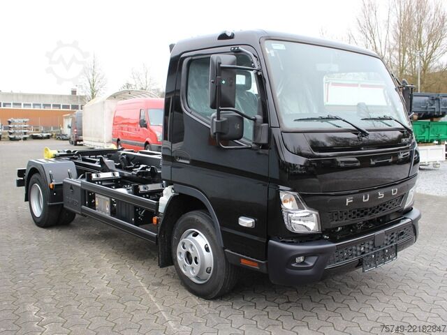 Kamion s kipom s pomičnim kontejnerom Fuso Canter FUSO 9C18  City Abrollkipper Hooklift Black Edition