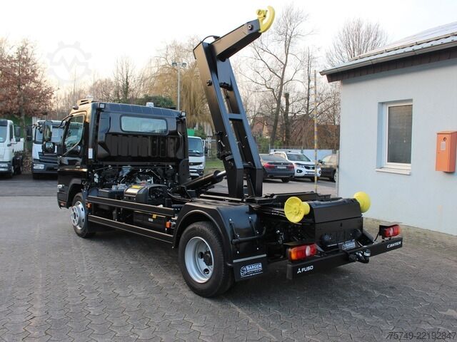 Kamion s kipom s pomičnim kontejnerom Fuso Canter FUSO 9C18  City Abrollkipper Hooklift Black Edition
