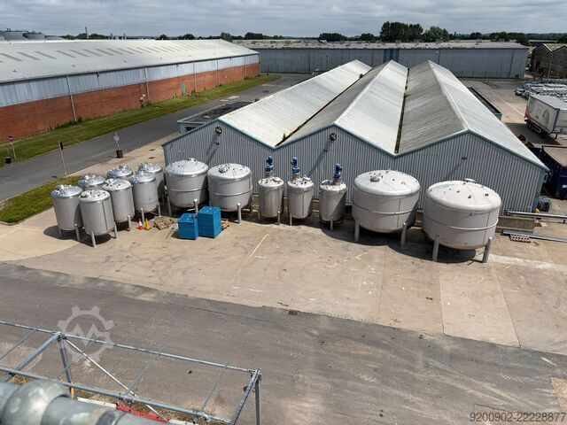30000L Stainless Steel Storage Tank ATEX Able Engineering 