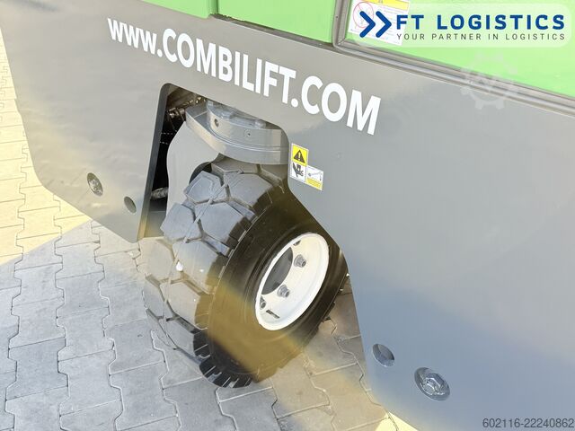 4-way forklift Combilift C4000 GAS DUPLEX 4350 FREE-LIFT POSITION