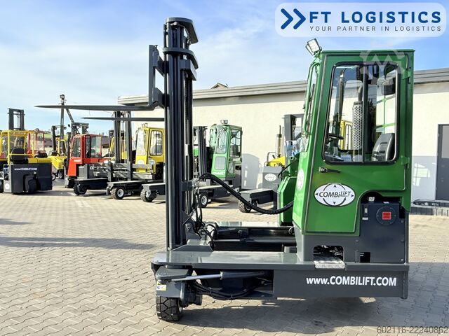 4-way forklift Combilift C4000 GAS DUPLEX 4350 FREE-LIFT POSITION