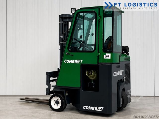 4-way forklift Combilift CB2500 GAS TRIPLEX 4900 FREE-LIFT CABIN