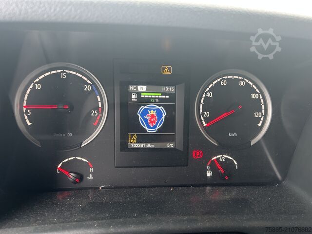 Flutningur í kæli/frysti Scania P360 / 702 dkm / Reefer -50 gr DuoTemp / Frigo ...