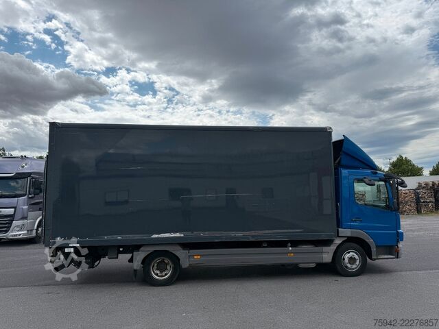 Furgão fechado MERCEDES-BENZ Atego 818 KOFFER LBW KLIMA BLATT/LUFT