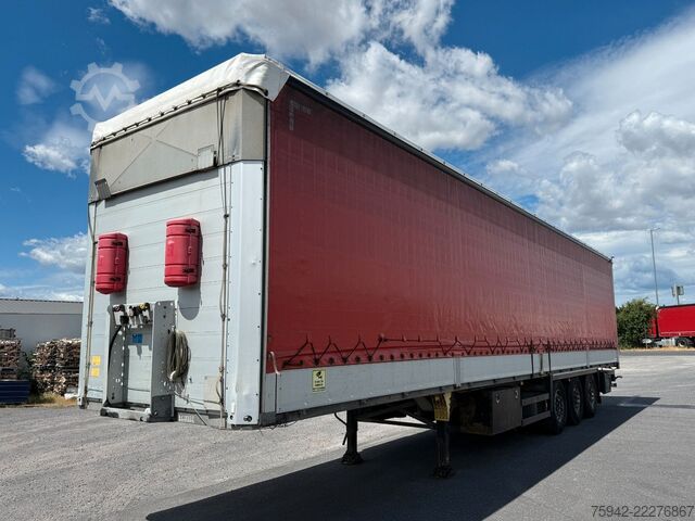 Semi-reboque aberto com lona SCHMITZ CARGOBULL SCB/S3T BORDWANDSIDER EDSCHA LIFT