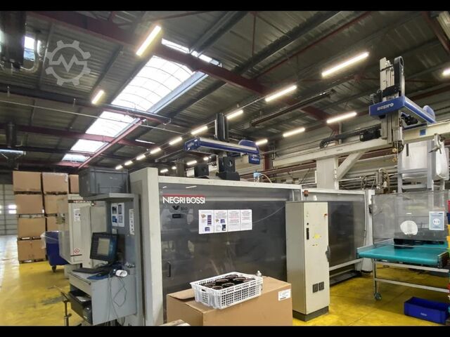 Used NEGRI BOSSI 850T injection molding machine - Year 2004  U850