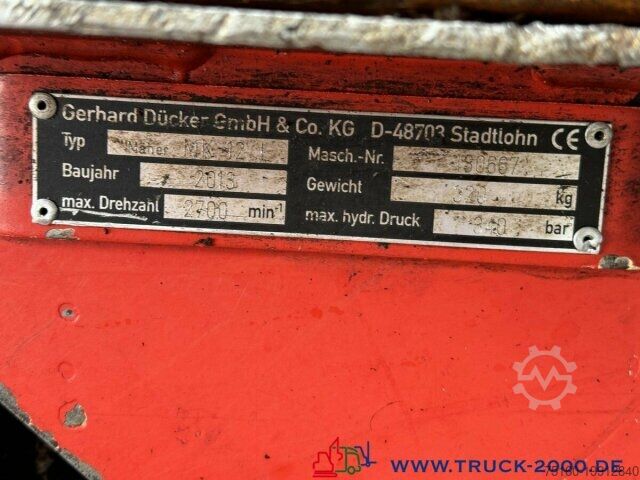 Furgone personalizzato Unimog Unimog Dücker Mähkombi RSM Mäher DUA800