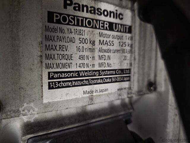 Control system PANASONIC VALK WELDING