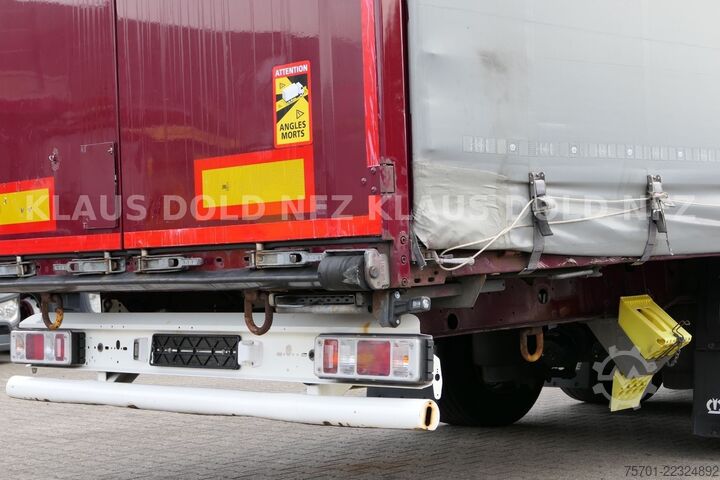 Semirimorchio con telone KRONE SD Pritsche Plane XL MegaLiner Edscha Bordwände