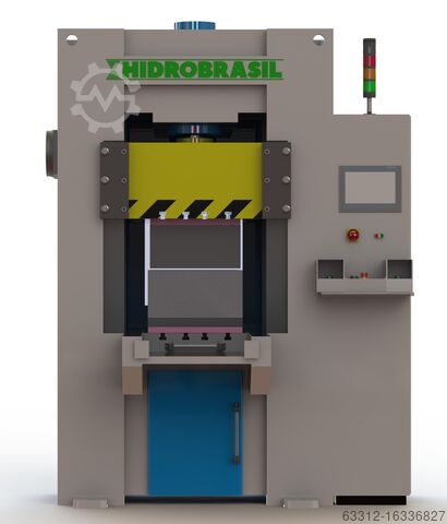 油圧プレス Hidrobrasil 50 Tonnen Doppelständerpresse