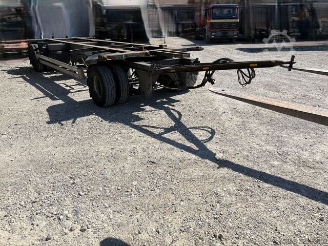 Remolque con chasis intercambiable SOMMER Verzinkte BDF Lafette 235/75R17,5 BPW