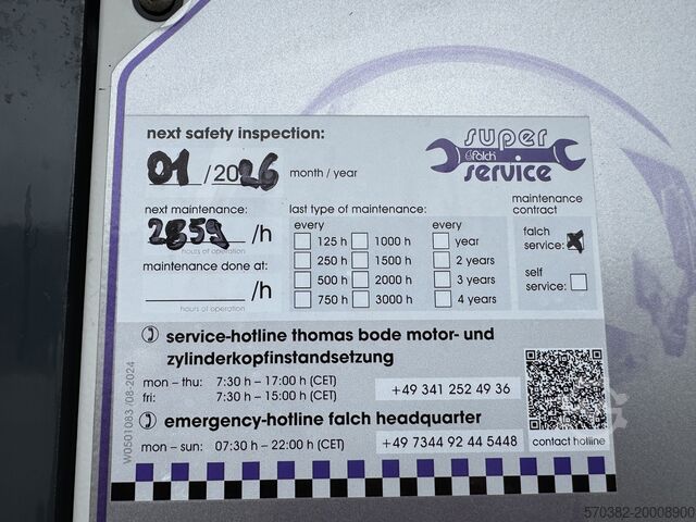 Visokotlačni čistač tople vode Falch Trail Jet 30 500-30