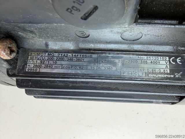 Grundfos SPK2-15/8 MG 71A2-14FT85-B 0,37 kW 15–35 l/min H 23–31 m 3-fazowa Grundfos SPK2-15/8 MG 71A2-14FT85-B 0,37 kW 15–35 l/min H 23–31 m 3-fazowa Grundfos SPK2-15/8 MG 71A2-14FT85-B 0,37 kW 15–35 l/min H 23–31 m 3-fazowa