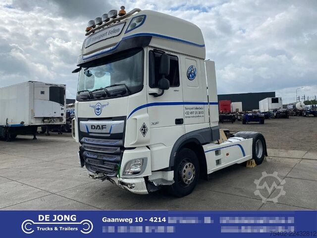 Estándar-SZM DAF XF 106.480 SSC / Damaged / 2x Tank / Full Spoilers