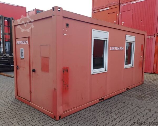 Transporti me kontejnerë  Bürocontainer