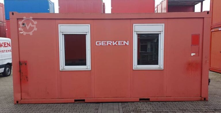 Transporti me kontejnerë  Bürocontainer