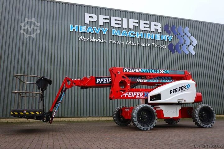 Шарнирно-телескопическая рабочая платформа Niftylift HR21 HYBRIDE 4x4 MK2 Valid Inspection, Hybrid, 4x4