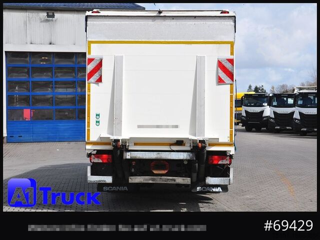 LKW mit Getränkeaufbau SCANIA P 320 P 6x2,, Getränke, Lenkachse, LBW: Dhollandia DHLM 30