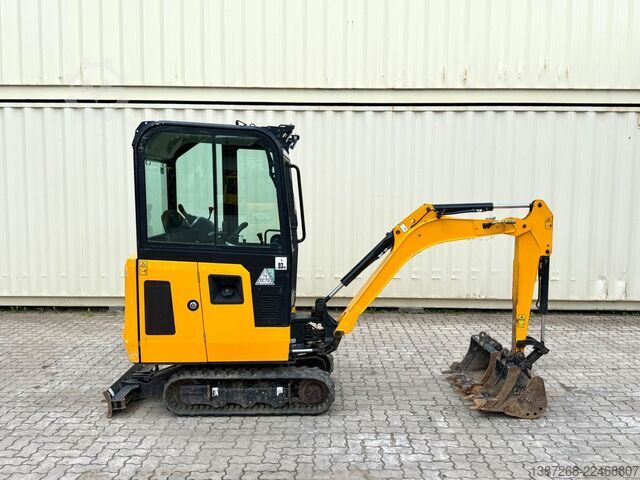 迷你挖掘机 JCB 15C-1 / 825 H /  3 x Löffel / Kabine