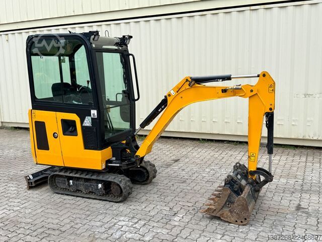迷你挖掘机 JCB 15C-1 / 825 H /  3 x Löffel / Kabine