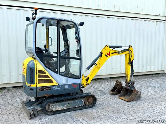 Minigrafa WACKER Neuson ET16 / 2019 BJ / 1.390 H / 3x Löffel