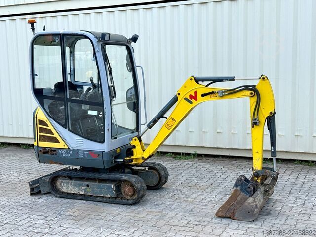 Minigrafa WACKER Neuson ET16 / 2019 BJ / 1.390 H / 3x Löffel