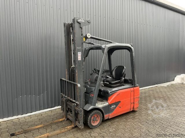 Electric 3-wheel forklift Linde E16L-02