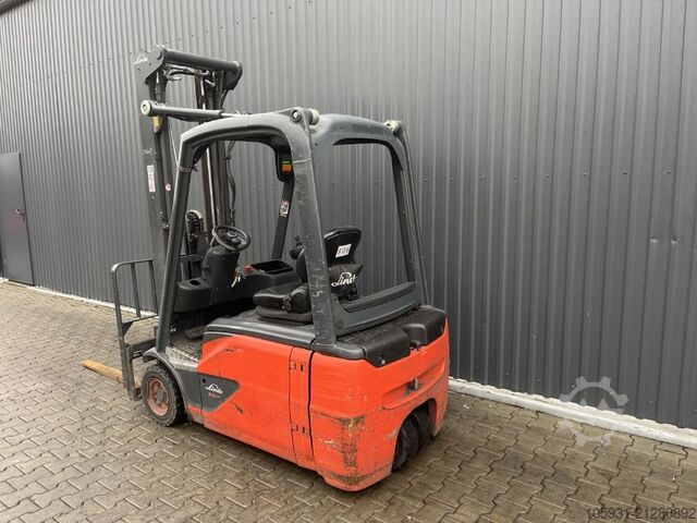 Electric 3-wheel forklift Linde E16L-02