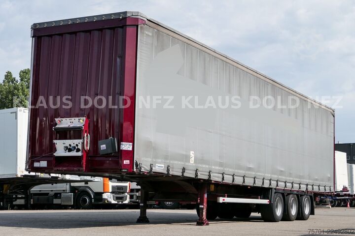 Semirremolque abierto con toldo KRONE SD Pritsche Plane XL MegaLiner Edscha Bordwände