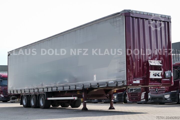Semirremolque abierto con toldo KRONE SD Pritsche Plane XL MegaLiner Edscha Bordwände