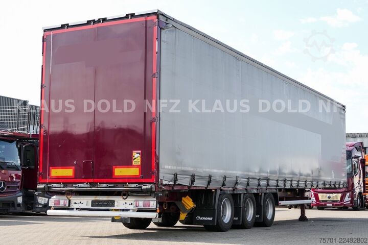 Semirremolque abierto con toldo KRONE SD Pritsche Plane XL MegaLiner Edscha Bordwände