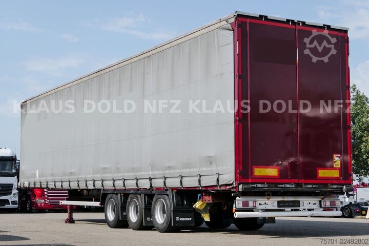 Semirremolque abierto con toldo KRONE SD Pritsche Plane XL MegaLiner Edscha Bordwände