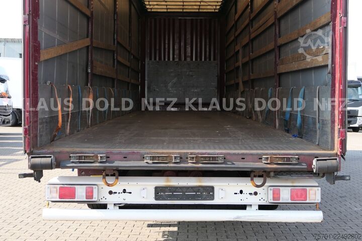 Semirremolque abierto con toldo KRONE SD Pritsche Plane XL MegaLiner Edscha Bordwände
