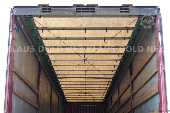 Semirremolque abierto con toldo KRONE SD Pritsche Plane XL MegaLiner Edscha Bordwände
