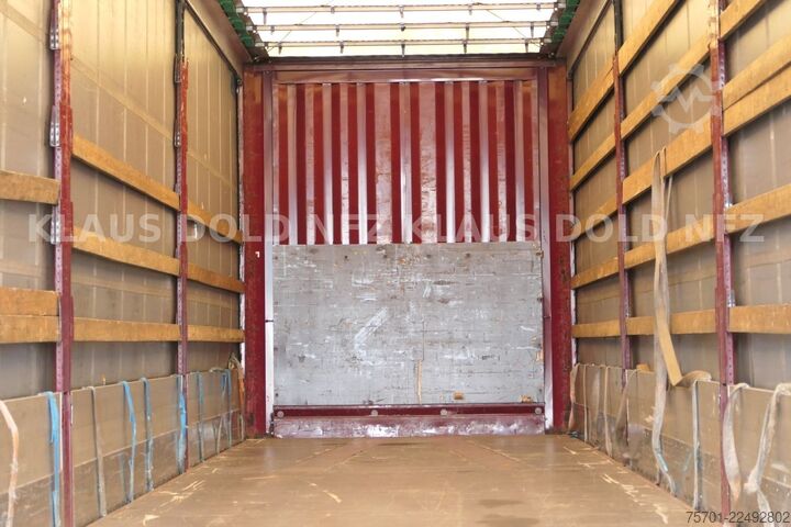 Semirremolque abierto con toldo KRONE SD Pritsche Plane XL MegaLiner Edscha Bordwände