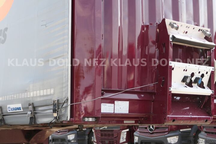 Semirremolque abierto con toldo KRONE SD Pritsche Plane XL MegaLiner Edscha Bordwände