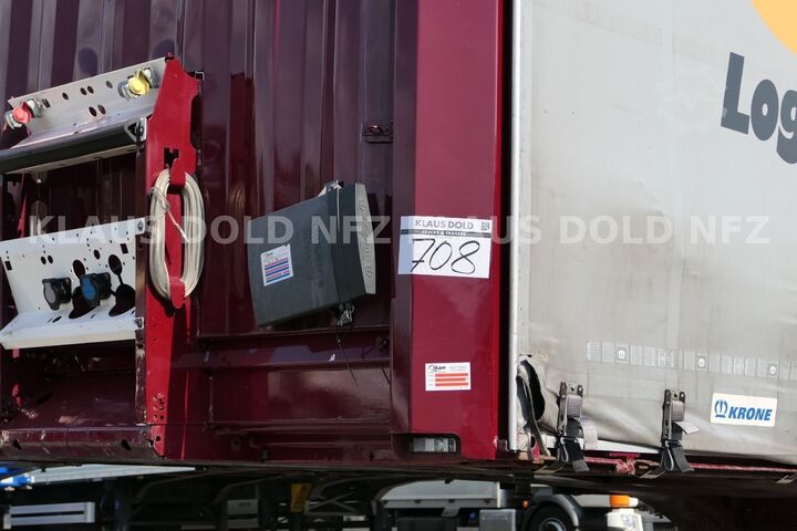 Semirremolque abierto con toldo KRONE SD Pritsche Plane XL MegaLiner Edscha Bordwände