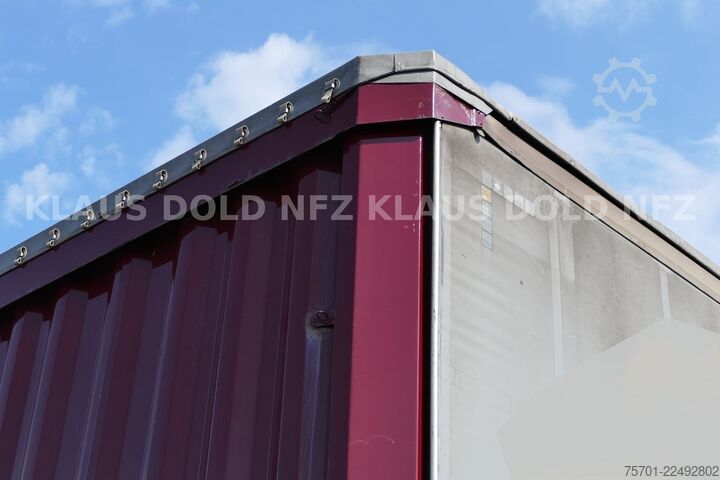 Semirremolque abierto con toldo KRONE SD Pritsche Plane XL MegaLiner Edscha Bordwände