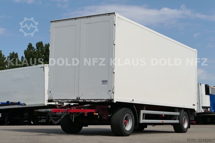 Remolque caja SPIER AGL 290 Koffer 47m³ Durchladeeinrichtung LBW