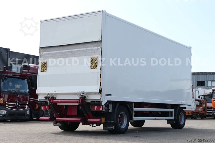 Remolque caja SPIER AGL 290 Koffer 47m³ Durchladeeinrichtung LBW