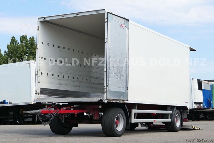 Remolque caja SPIER AGL 290 Koffer 47m³ Durchladeeinrichtung LBW