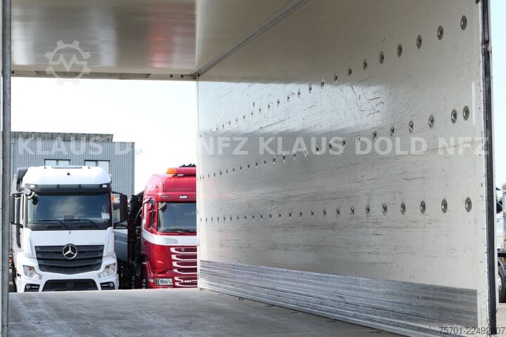 Remolque caja SPIER AGL 290 Koffer 47m³ Durchladeeinrichtung LBW