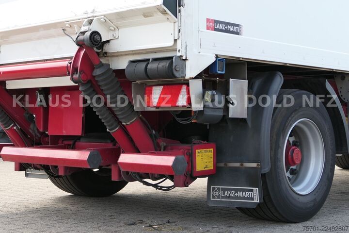 Remolque caja SPIER AGL 290 Koffer 47m³ Durchladeeinrichtung LBW