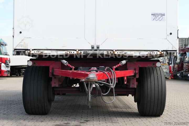 Remolque caja SPIER AGL 290 Koffer 47m³ Durchladeeinrichtung LBW