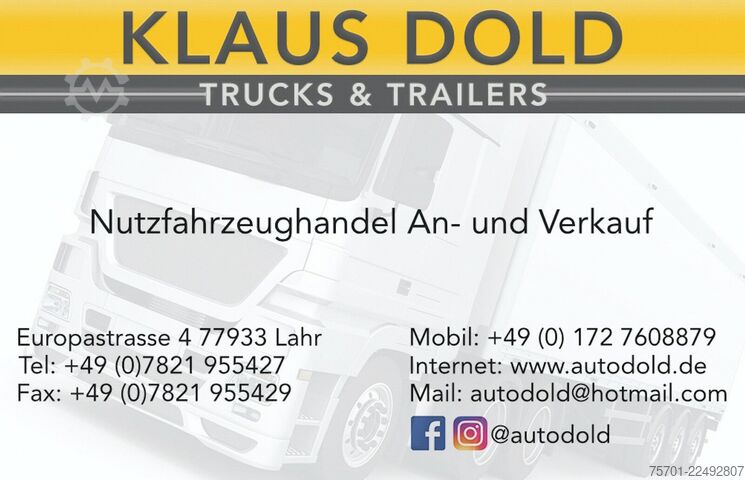 Remolque caja SPIER AGL 290 Koffer 47m³ Durchladeeinrichtung LBW