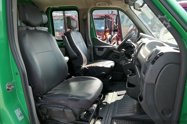 Kravas mikroautobuss ar pašizgāzēju RENAULT Master III DoKa Kipper 3,5t Euro 5