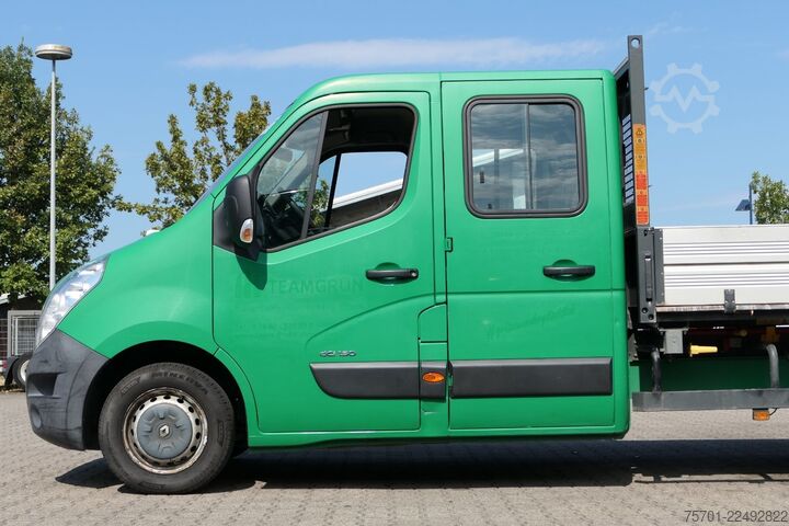 Kravas mikroautobuss ar pašizgāzēju RENAULT Master III DoKa Kipper 3,5t Euro 5