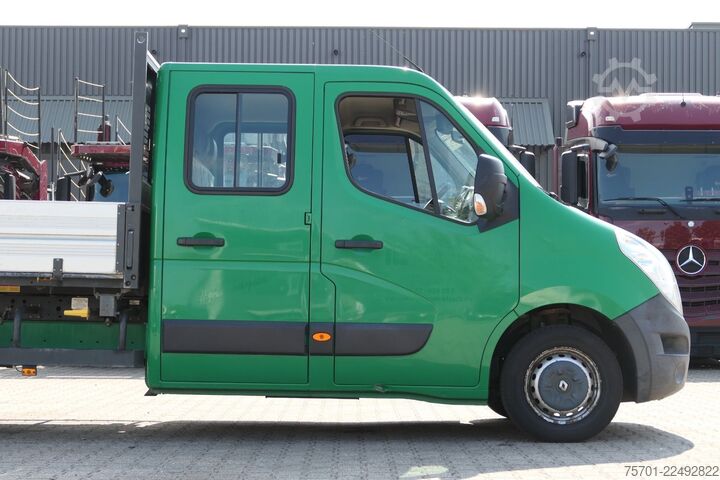 Kravas mikroautobuss ar pašizgāzēju RENAULT Master III DoKa Kipper 3,5t Euro 5
